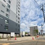 地下鉄「北13条東駅」近くに賃貸マンション建設