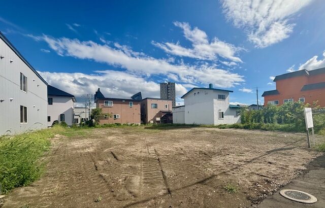 千歳市緑町1丁目にマンション建設計画