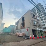 地下鉄「美園駅」近くに5階建てマンション建設