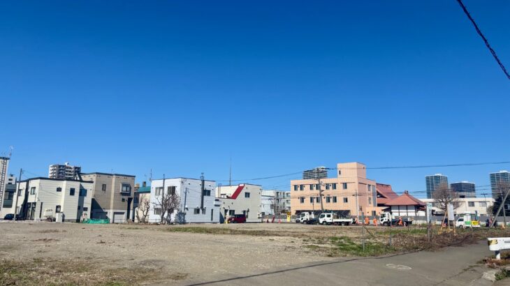 札幌・菊水7条2丁目にマンションと店舗建設